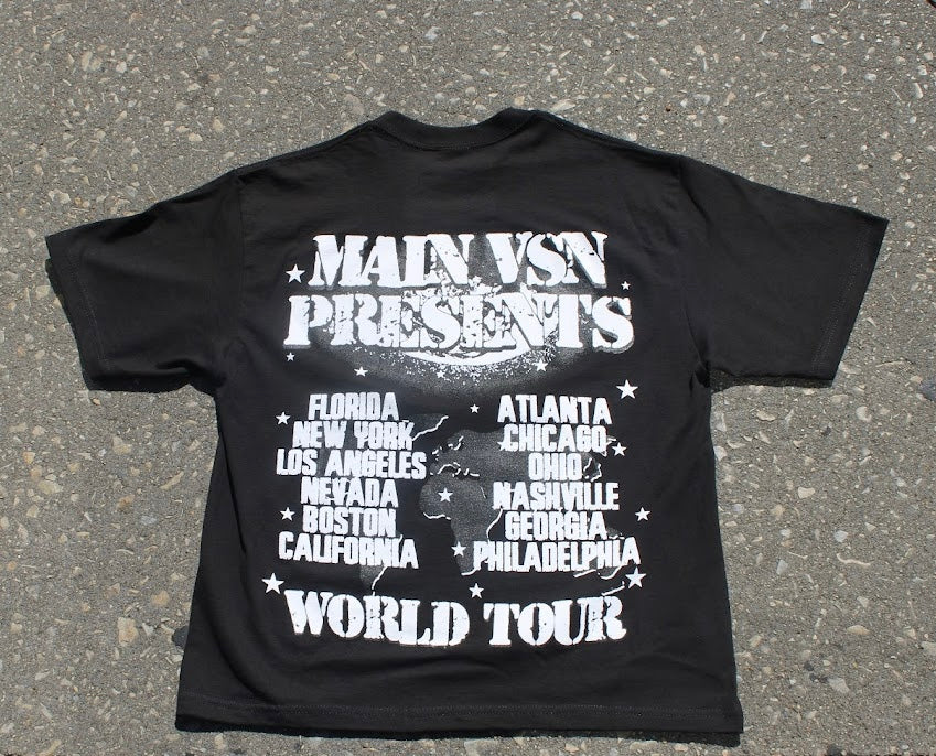Main Vsn World Tour Tees