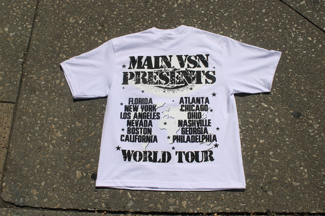 Main Vsn World Tour Tees