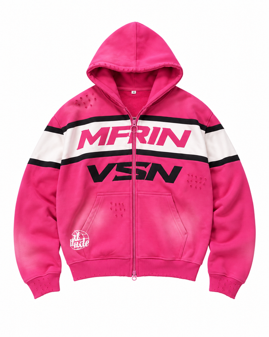 PINK ZIP UPS